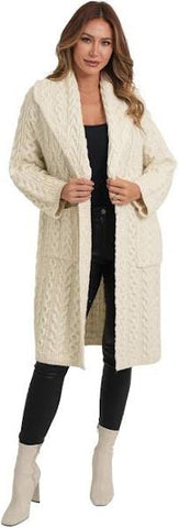 Trevor Cardigan in Ivory