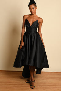 Audrey black evening dress